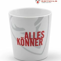ROTWILD Porzelantasse "ALLESKÖNNER"
