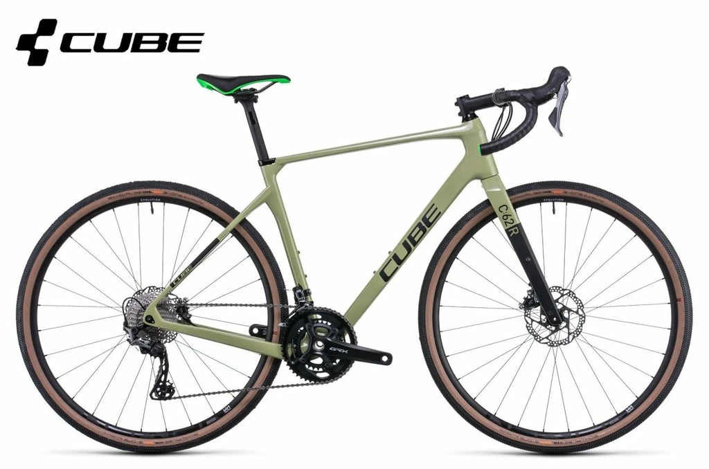 CUBE NUROAD C:62 RACE Green´n´flashgreen 2022 1 CUBE NUROAD C:62 RACE Green´n´flashgreen 2022