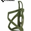 CUBE Flaschenhalter HPP Sidecage Matt Olive´n´glossy Black