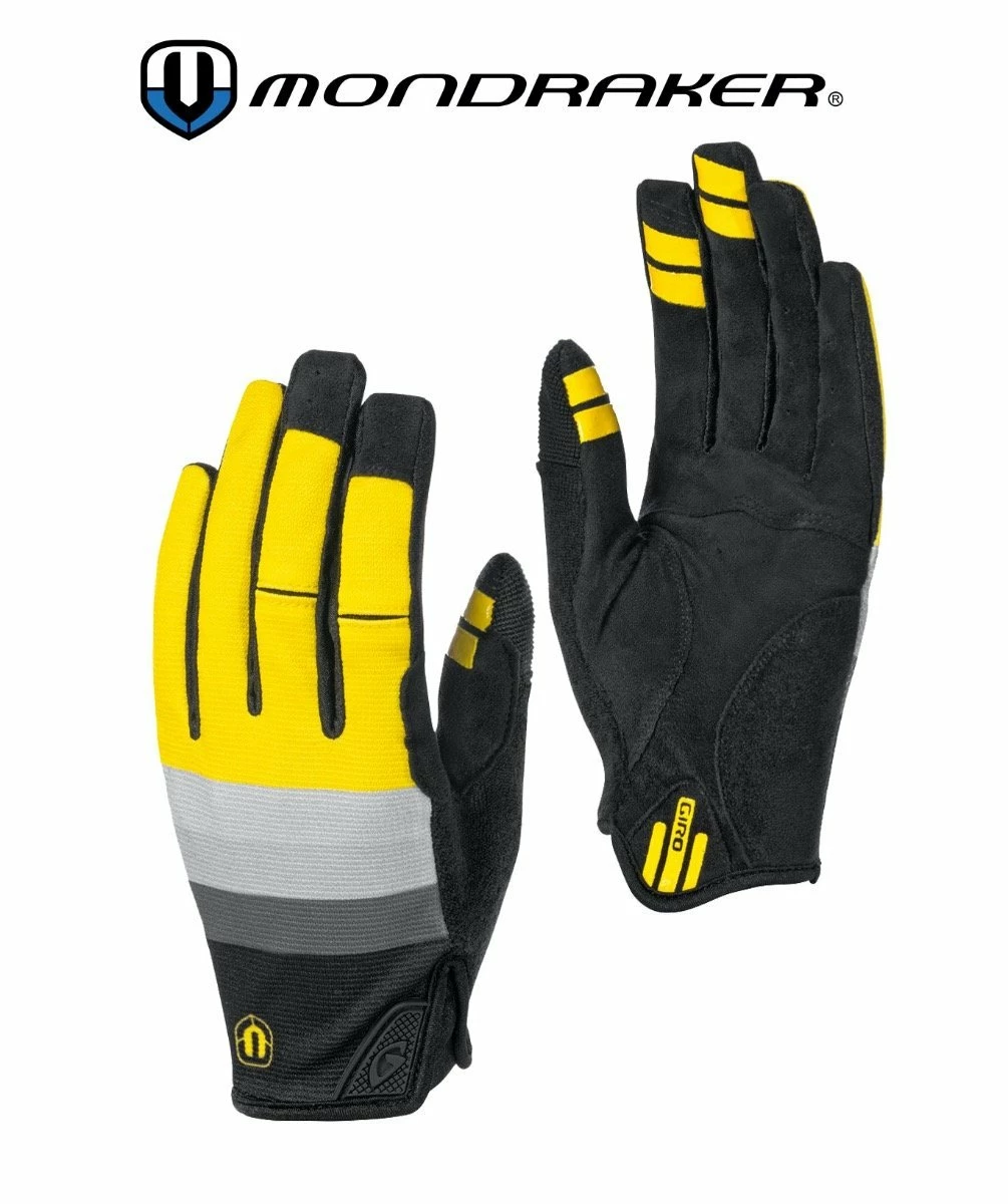 MONDRAKER GLOVES DND BY GIRO YELLOW-GREY 1 MONDRAKER GLOVES DND BY GIRO YELLOW-GREY