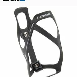 LOOK SUPER LIGHT BOTTLE CAGE BLACK-SILBER MATT