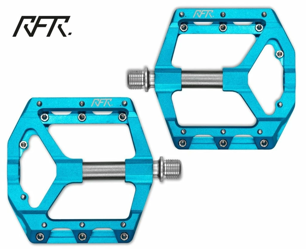 Cube RFR Pedale Flat SLT 2.0 Blue´n´grey 1 Cube RFR Pedale Flat SLT 2.0 Blue´n´grey