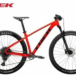 TREK Marlin 8 2022 - Gloss Radioactive Red / Nautical