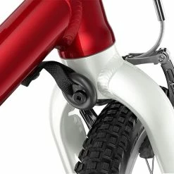 Woom-Bikes WOOM 2 14" Anniversary Red -Citybikes Verkaufsgeschäft woom 1PLUS 3 Limiter Anniversary Red Detail 1024x