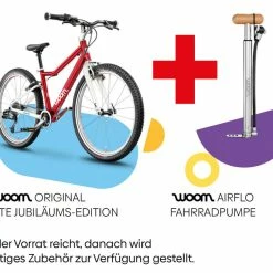 Woom-Bikes WOOM 4 20" Anniversary Red -Citybikes Verkaufsgeschäft woomgratis23 c2b2f349 fb9b 4fe9 998c b8accd8c6805 1024x